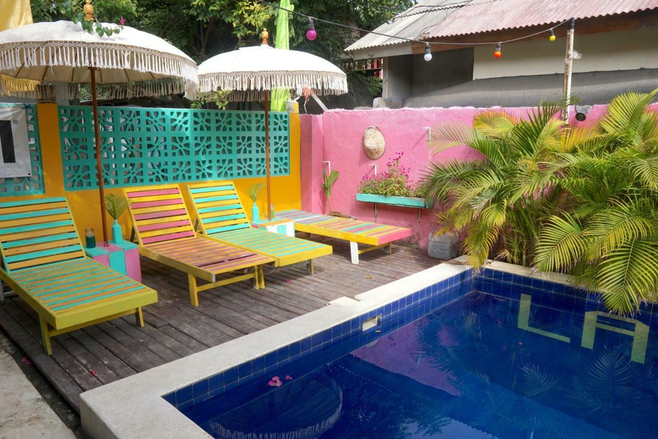 Hostel La Favela Gili Trawangan Exteriér fotografie