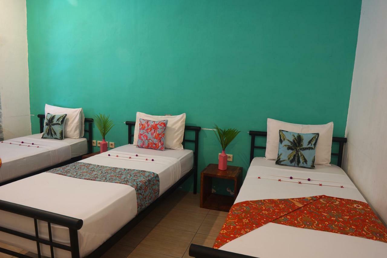 Hostel La Favela Gili Trawangan Exteriér fotografie