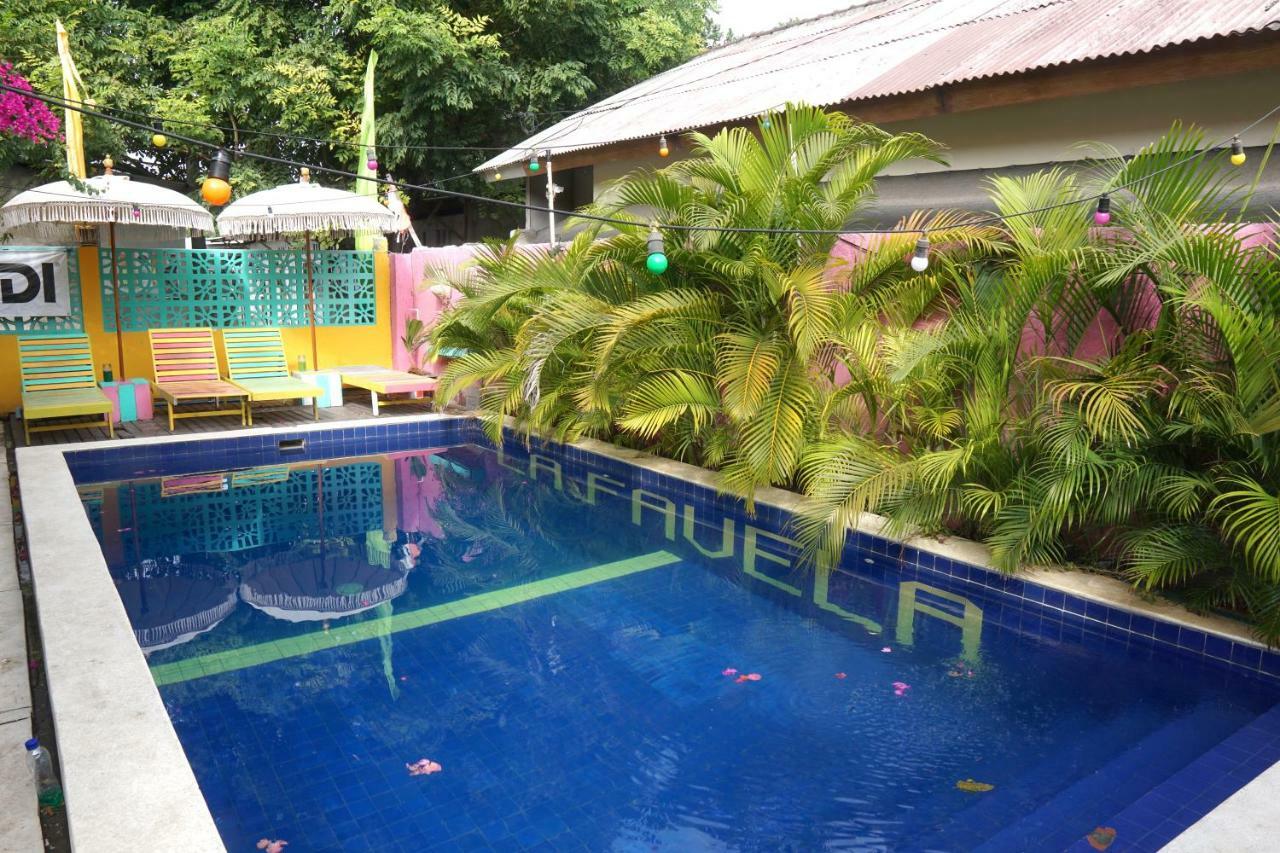 Hostel La Favela Gili Trawangan Exteriér fotografie