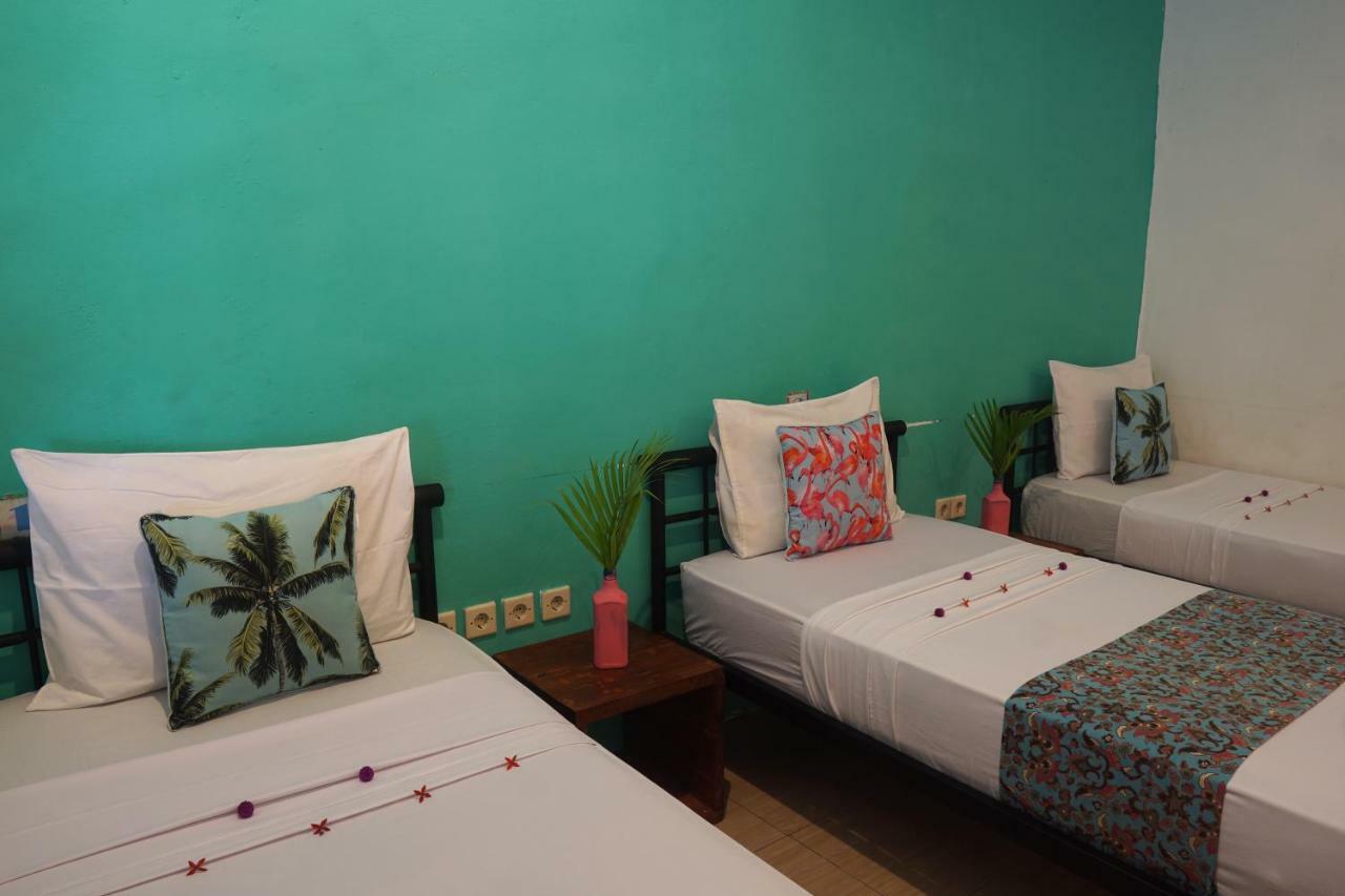 Hostel La Favela Gili Trawangan Exteriér fotografie