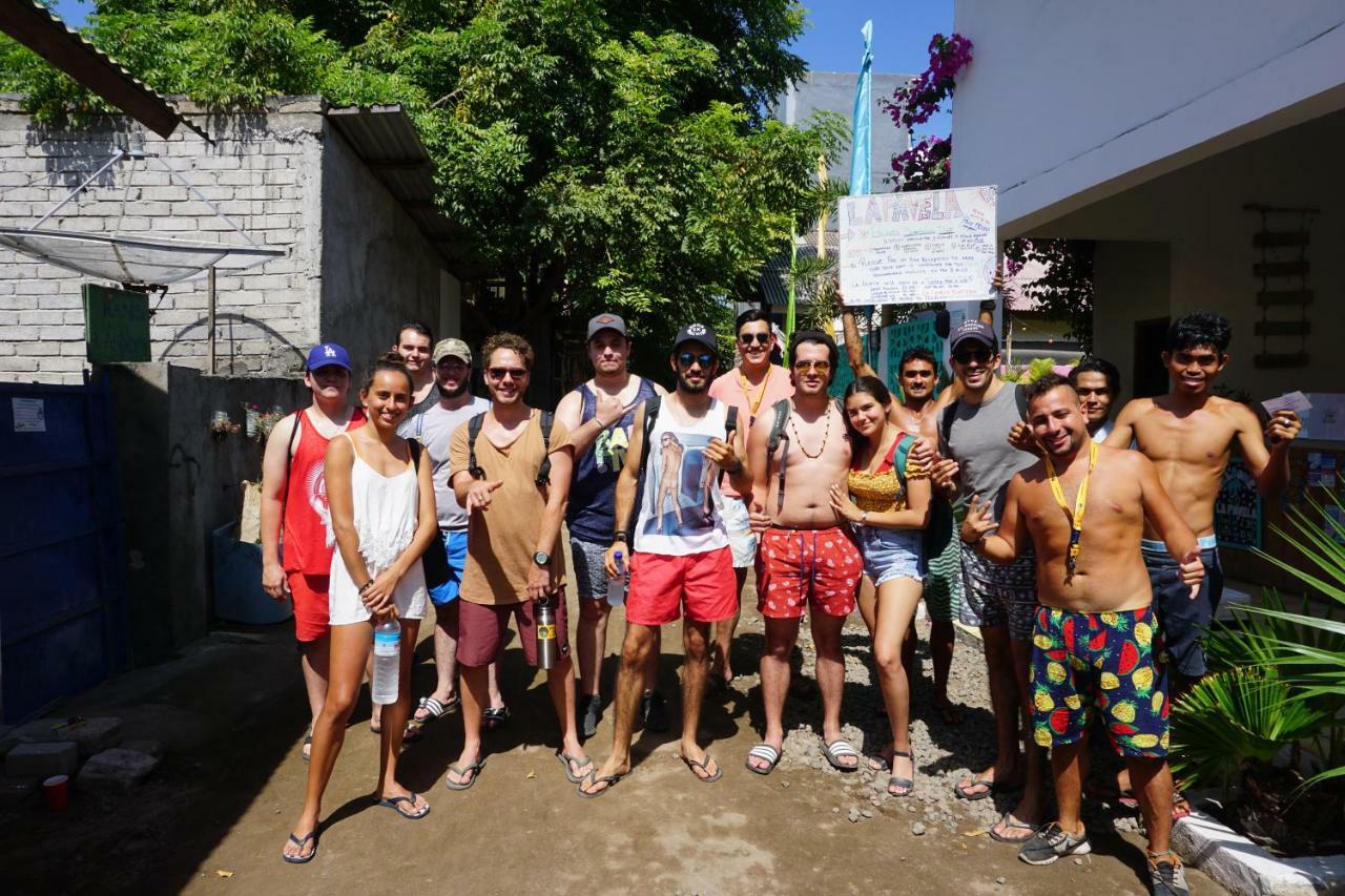 Hostel La Favela Gili Trawangan Exteriér fotografie