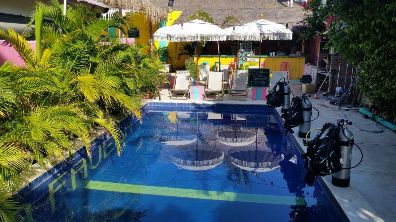 Hostel La Favela Gili Trawangan Exteriér fotografie