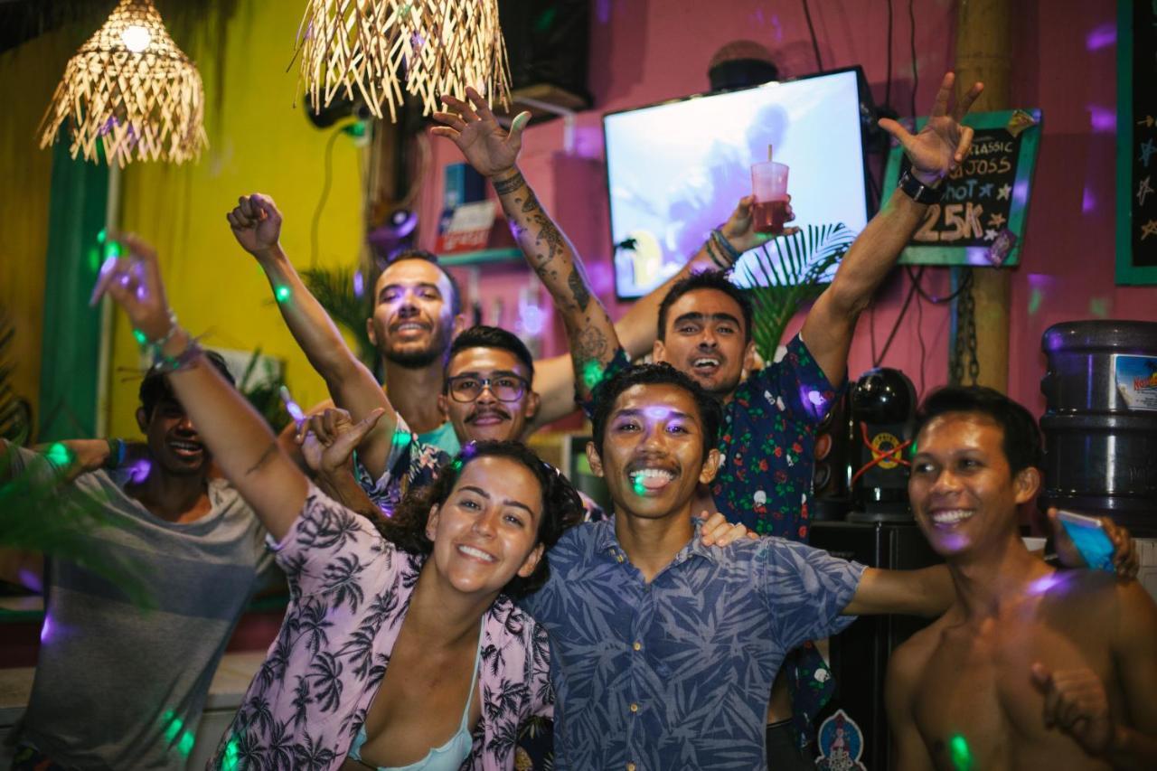 Hostel La Favela Gili Trawangan Exteriér fotografie