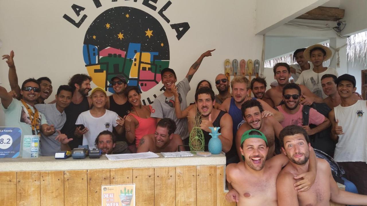 Hostel La Favela Gili Trawangan Exteriér fotografie